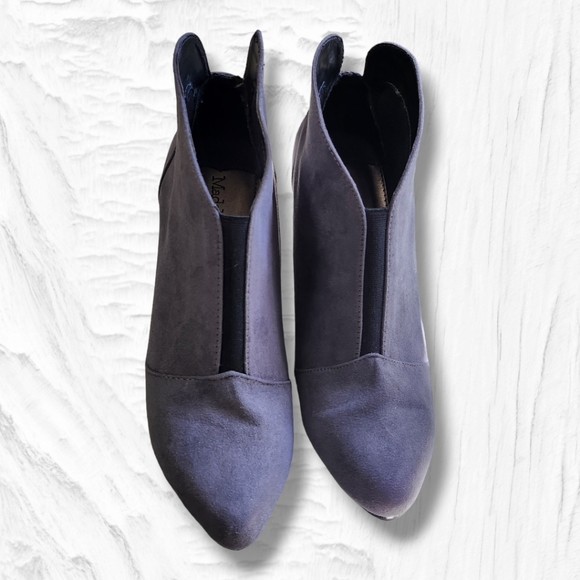 MADELINE Cassidey Heeled Ankle Gray Boots  womens size 8.5 - Picture 4 of 13